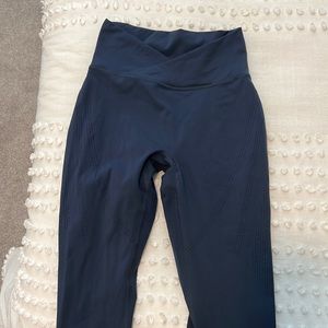 Alphalete surface laser cut leggings